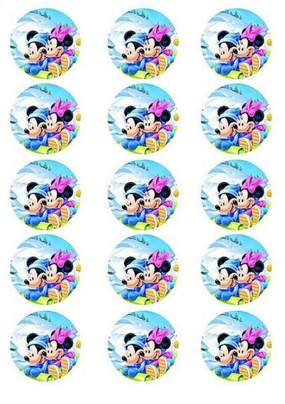 ⋗ Вафельна картинка для капкейків 6 купити в Україні ➛ CakeShop.com.ua, фото