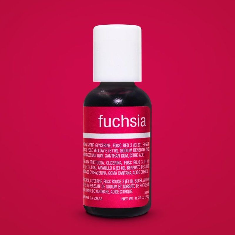 Гелевый краситель Chefmaster Liqua-Gel Fuchsia - фото