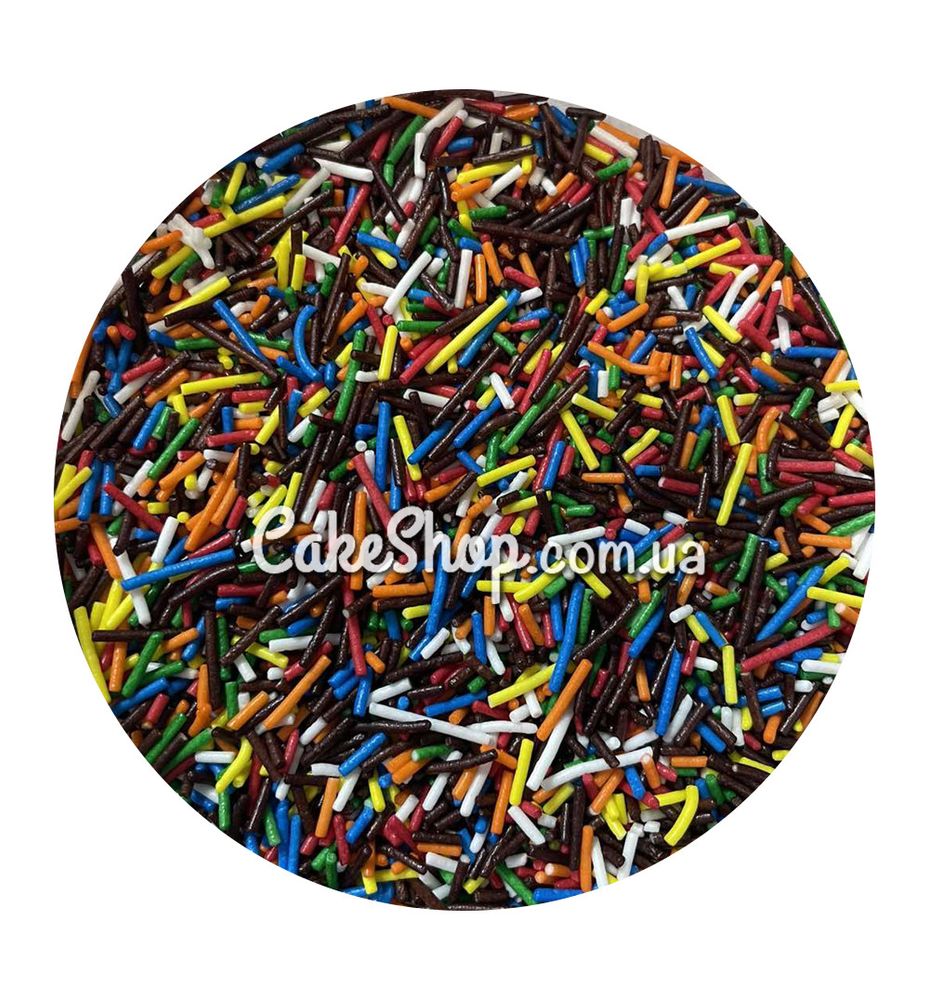 Посыпка сахарная Вермишель смесь #12, 1 кг - фото