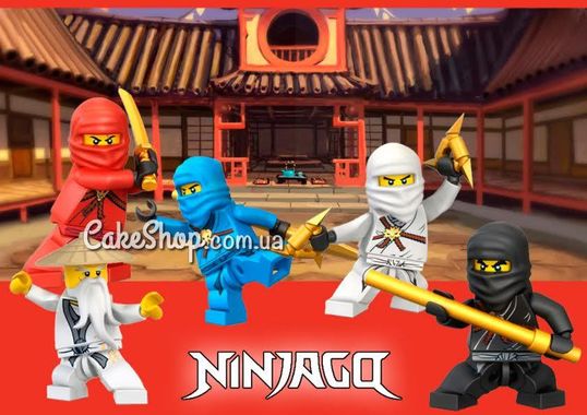⋗ Сахарная картинка НиндзяГо 7 купить в Украине ➛ CakeShop.com.ua, фото