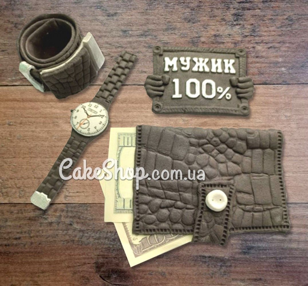 ⋗ Цукрові фігурки 100% Мужик ТМ Іриска купити в Україні ➛ CakeShop.com.ua, фото