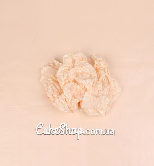 ⋗ Бумага тишью Пастель с перламутром персиковый, 5 листов купить в Украине ➛ CakeShop.com.ua, фото