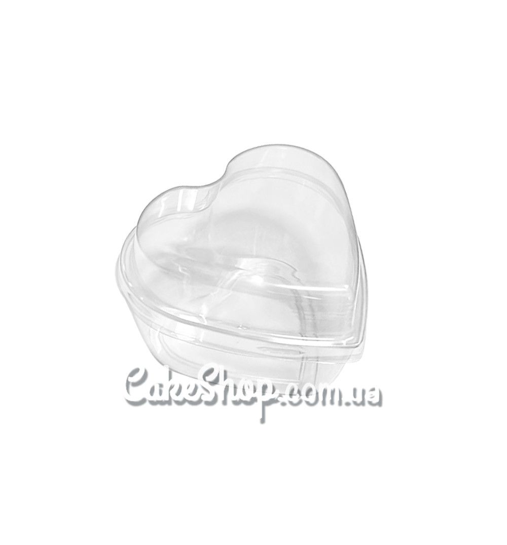 ⋗ Стаканчики для кейтерингу Серце з кришкою 120 мл, 100 шт купити в Україні ➛ CakeShop.com.ua, фото