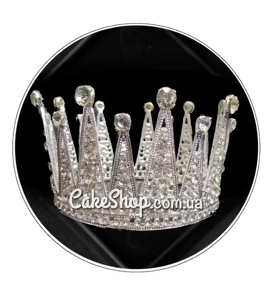 ⋗ Корона Бароко Срібло купити в Україні ➛ CakeShop.com.ua, фото