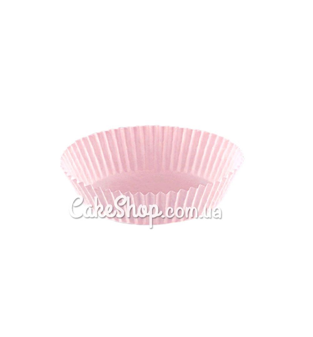 ⋗ Тарталетки паперові Ніжно-рожеві 7х2,3см, 50 шт купити в Україні ➛ CakeShop.com.ua, фото