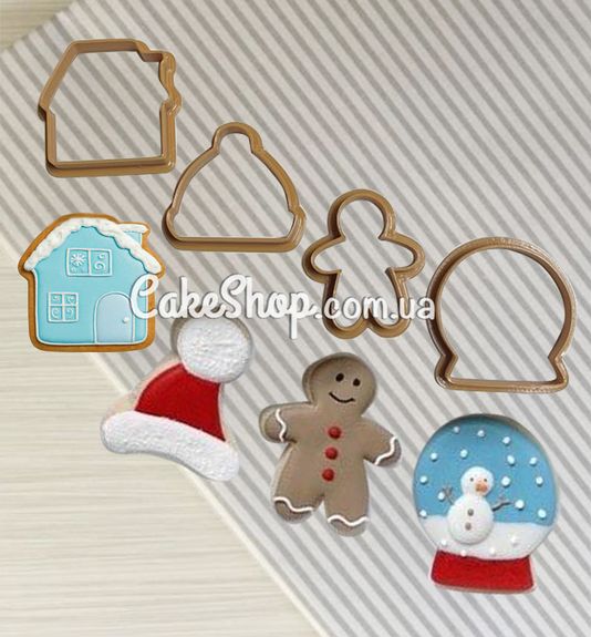 ⋗ Вырубка пластиковая Мини-набор 9 купить в Украине ➛ CakeShop.com.ua, фото