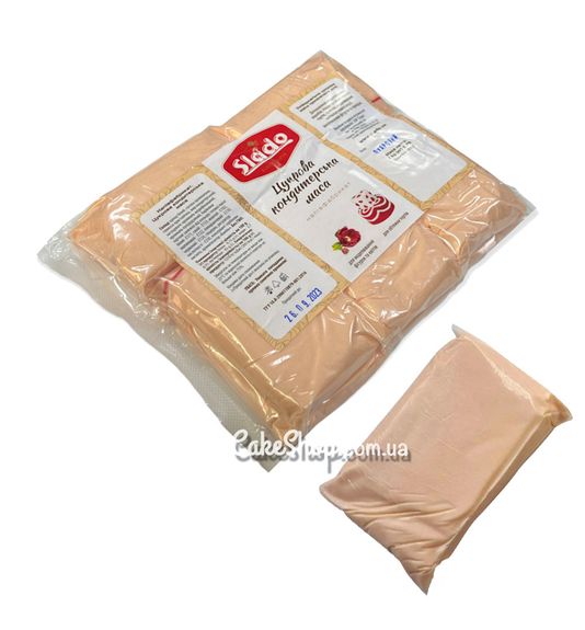 ⋗ Мастика кондитерська Slado Тілесна, 100 г купити в Україні ➛ CakeShop.com.ua, фото