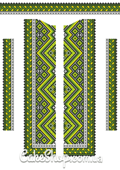 ⋗ Сахарная картинка Вышиванка 10 купить в Украине ➛ CakeShop.com.ua, фото