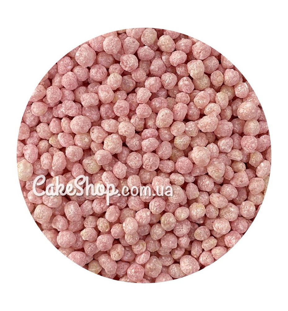 Рис повітряний кульки 5 мм рожевий, 150 г - фото