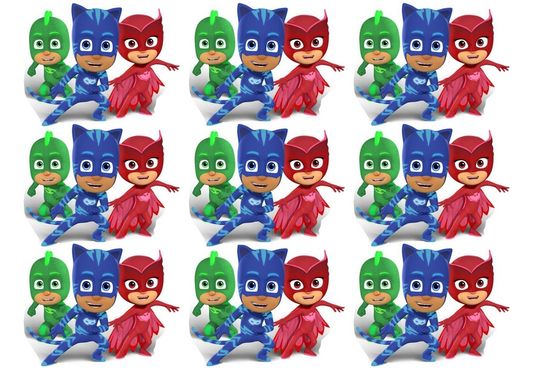 ⋗ Вафельна картинка Супергерої в масках 3 купити в Україні ➛ CakeShop.com.ua, фото