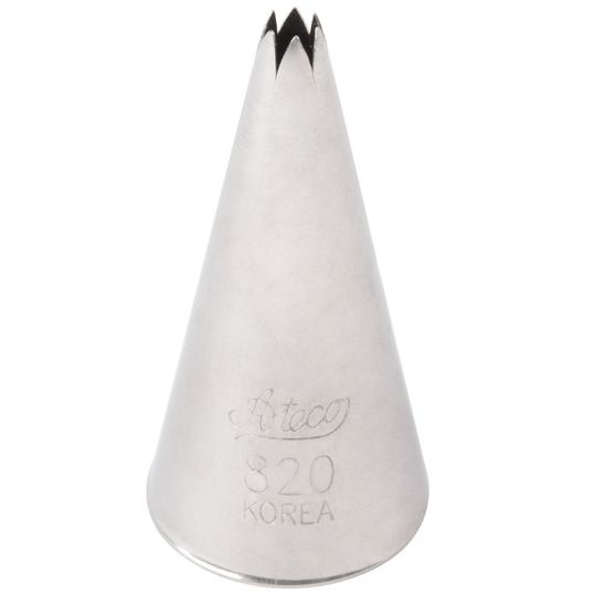 ⋗ Насадка Ateco # 820 Відкрита зірка, середня купити в Україні ➛ CakeShop.com.ua, фото