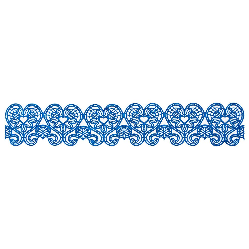 Кружево из айсинга Slado #19 Голубое - фото
