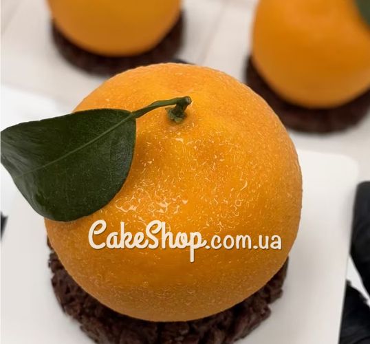 ⋗ Силиконовая форма для евродесертов Апельсин, 6 шт купить в Украине ➛ CakeShop.com.ua, фото
