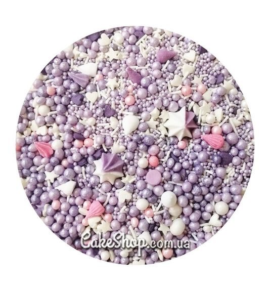 ⋗ Посипка цукрова SD Закохана фіалка, 50 г купити в Україні ➛ CakeShop.com.ua, фото