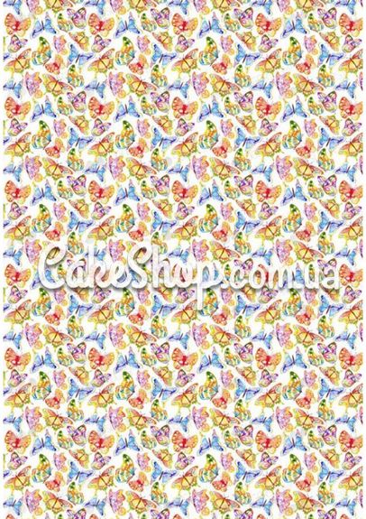 ⋗ Трансфер для меренги Метелики 1 купити в Україні ➛ CakeShop.com.ua, фото