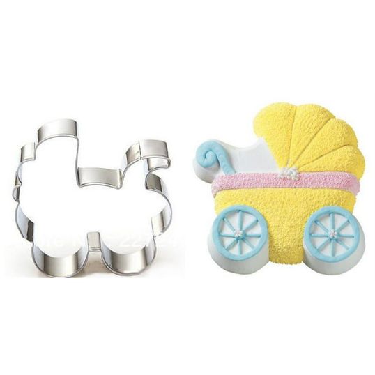 ⋗ Вирубка для пряників Дитячий візок купити в Україні ➛ CakeShop.com.ua, фото