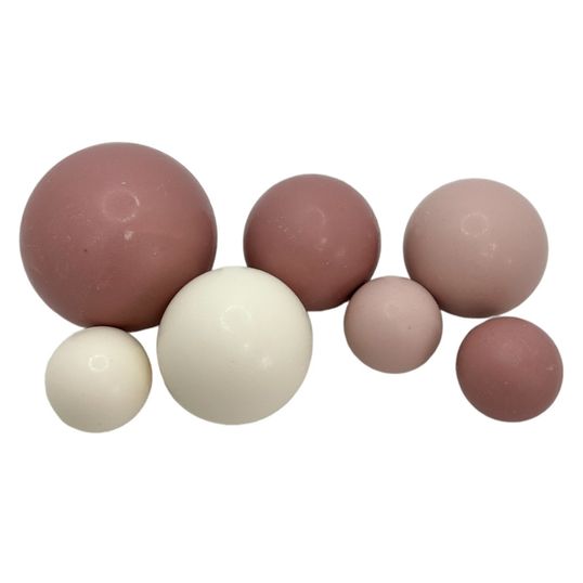 ⋗ Сфера шоколадная SD бежевая-пудра-белая купить в Украине ➛ CakeShop.com.ua, фото