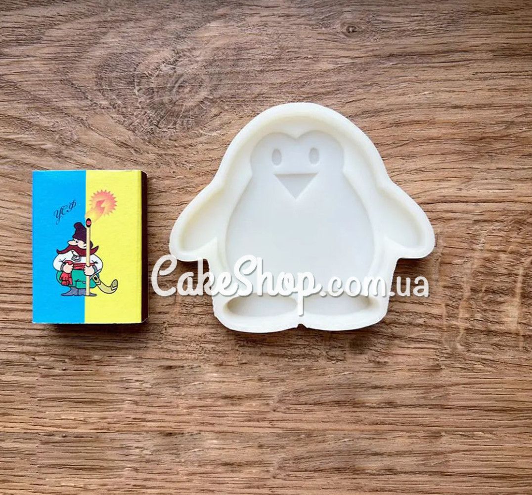 ⋗ Силіконовий молд для льодяників Пінгвін купити в Україні ➛ CakeShop.com.ua, фото