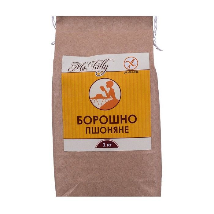 ⋗ Мука безглютеновая пшенная, 0,5 кг купить в Украине ➛ CakeShop.com.ua, фото
