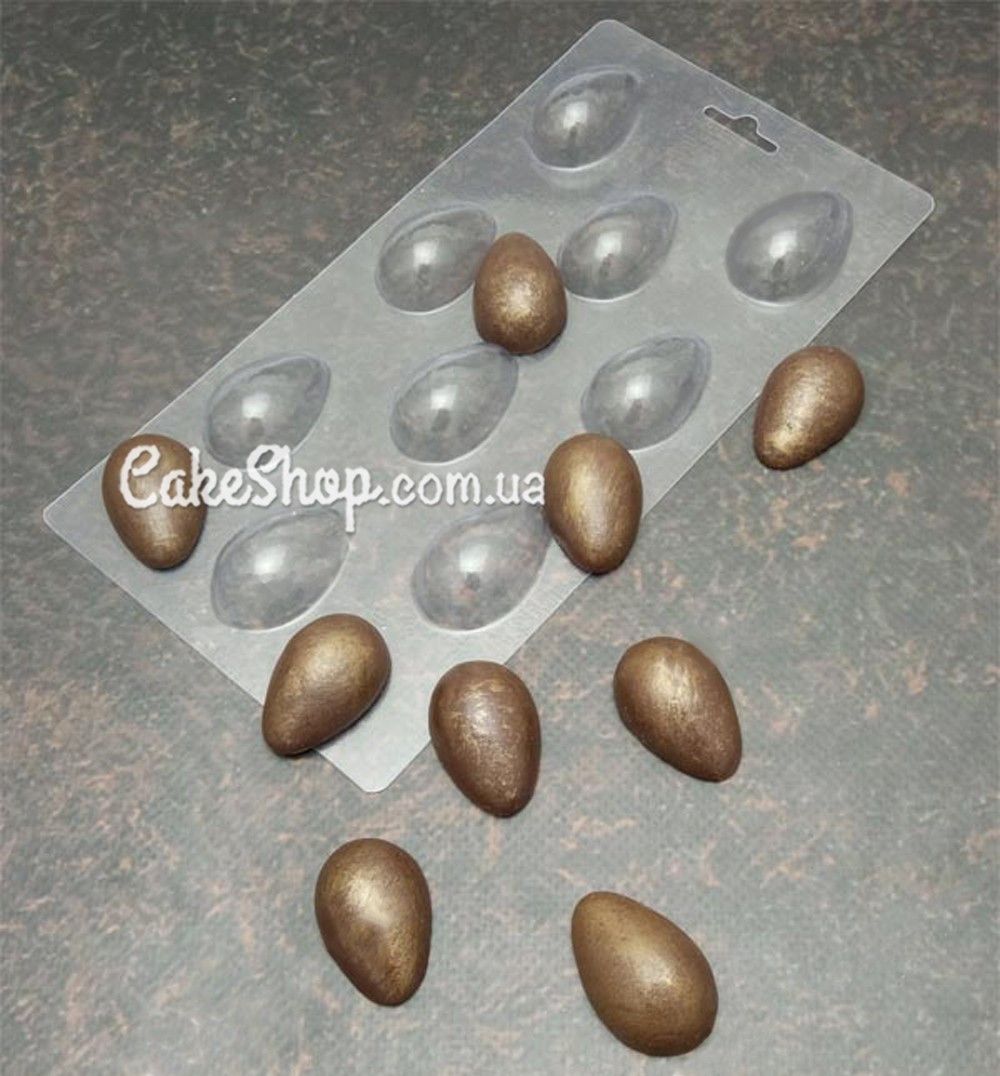 ⋗ Пластиковая форма для шоколада Киндер мини яйцо купить в Украине ➛ CakeShop.com.ua, фото