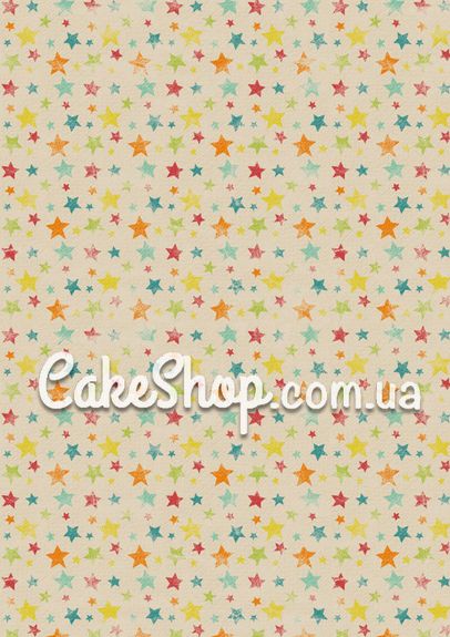 ⋗ Трансфер для меренги Зірочки купити в Україні ➛ CakeShop.com.ua, фото