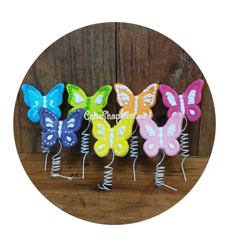 Сахарные фигурки Праздничные бабочки ТМ Сладо - фото