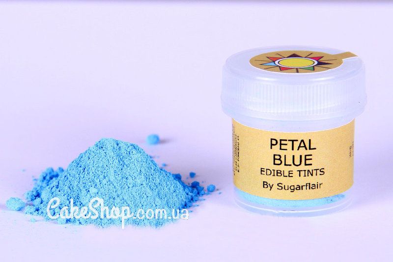 ⋗ Краситель сухой Синий цветок Petal Blue by Sugarflair 5 мл купить в Украине ➛ CakeShop.com.ua, фото