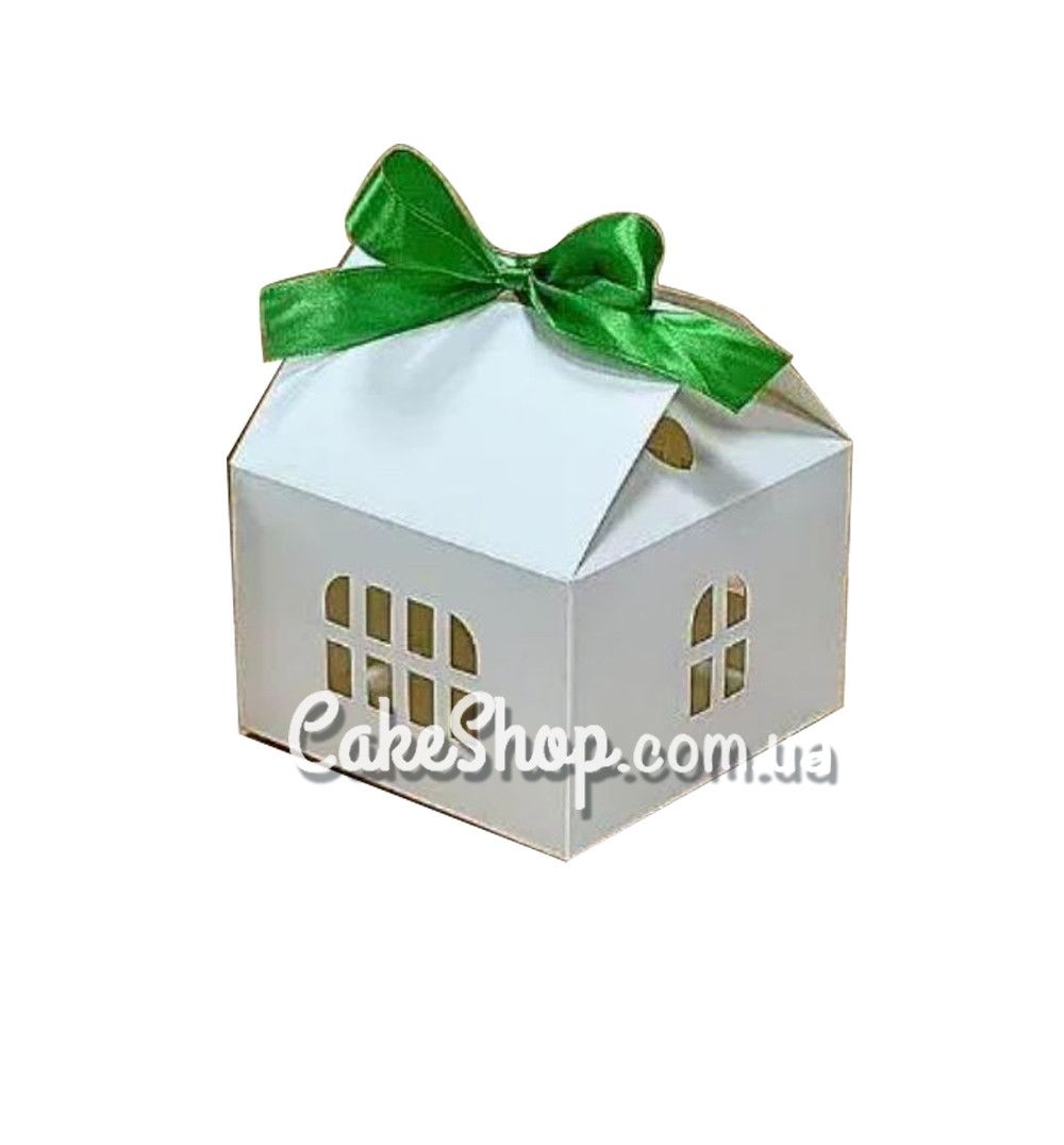 ⋗ Коробка для подарков, десертов Домик, 15х15х10 см купить в Украине ➛ CakeShop.com.ua, фото
