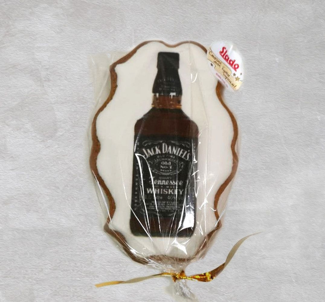⋗ Медово-имбирный пряник Jack Daniel's Old купить в Украине ➛ CakeShop.com.ua, фото