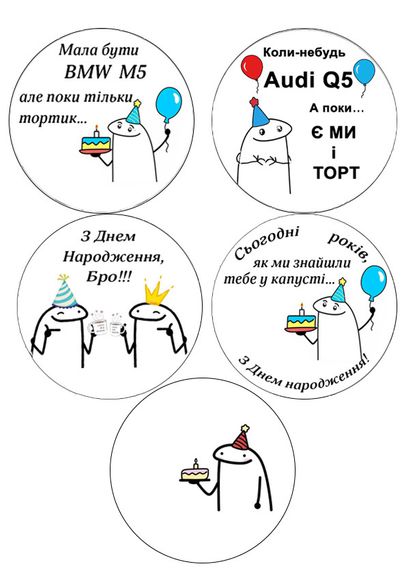 ⋗ Цукрова картинка Бенто - торт 23 купити в Україні ➛ CakeShop.com.ua, фото