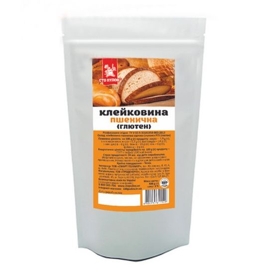 ⋗ Клетчатка пшеничная, Сто пудов, 400 г купить в Украине ➛ CakeShop.com.ua, фото