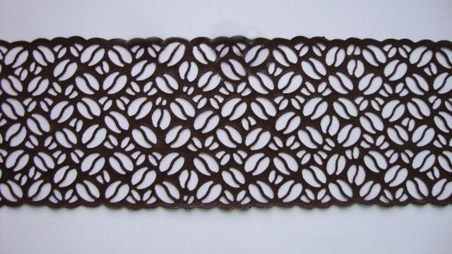 Силіконовий килимок для гнучкого айсінгу Кава смуга - фото
