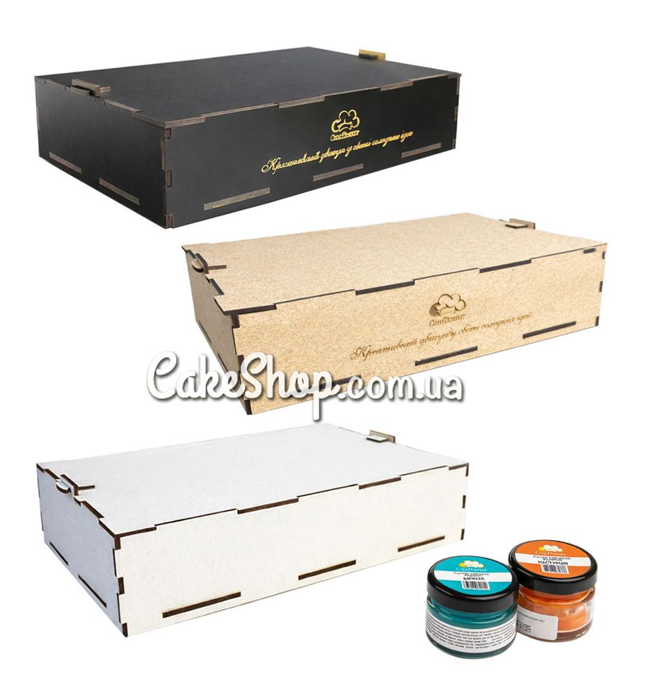 Коробка для зберігання барвників Confiseur - фото