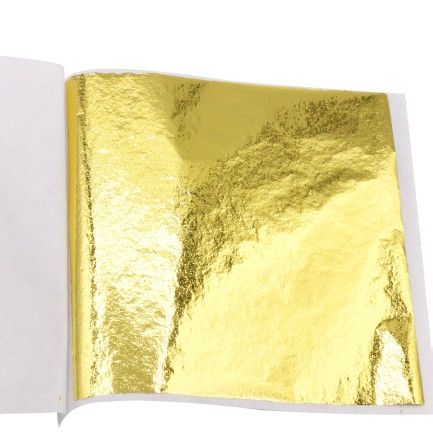 Сусальне харчове  золото трансферне, 1 шт - фото