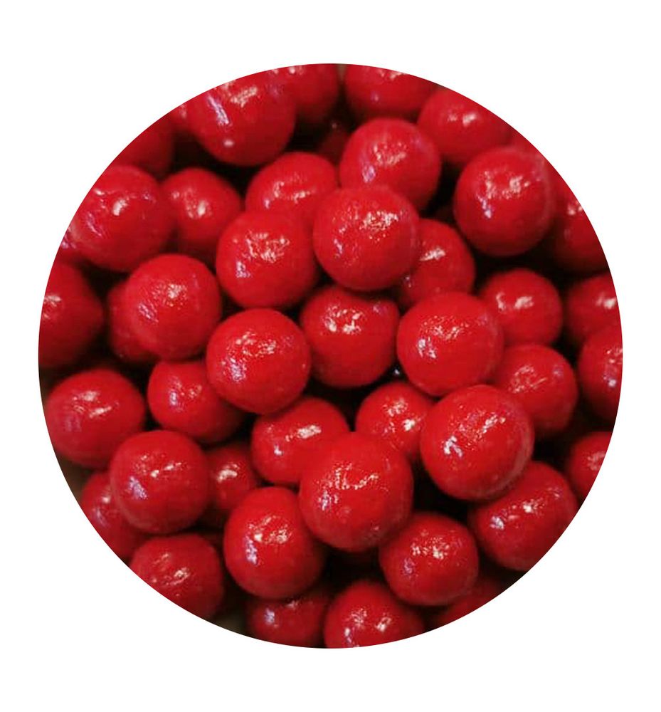 Посыпка шарики глянцевые Красные 10 мм, 50 г - фото