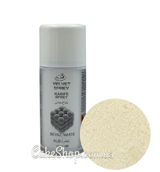 ⋗ Спрей-велюр Dr. Gusto Білий, 150 мл купити в Україні ➛ CakeShop.com.ua, фото