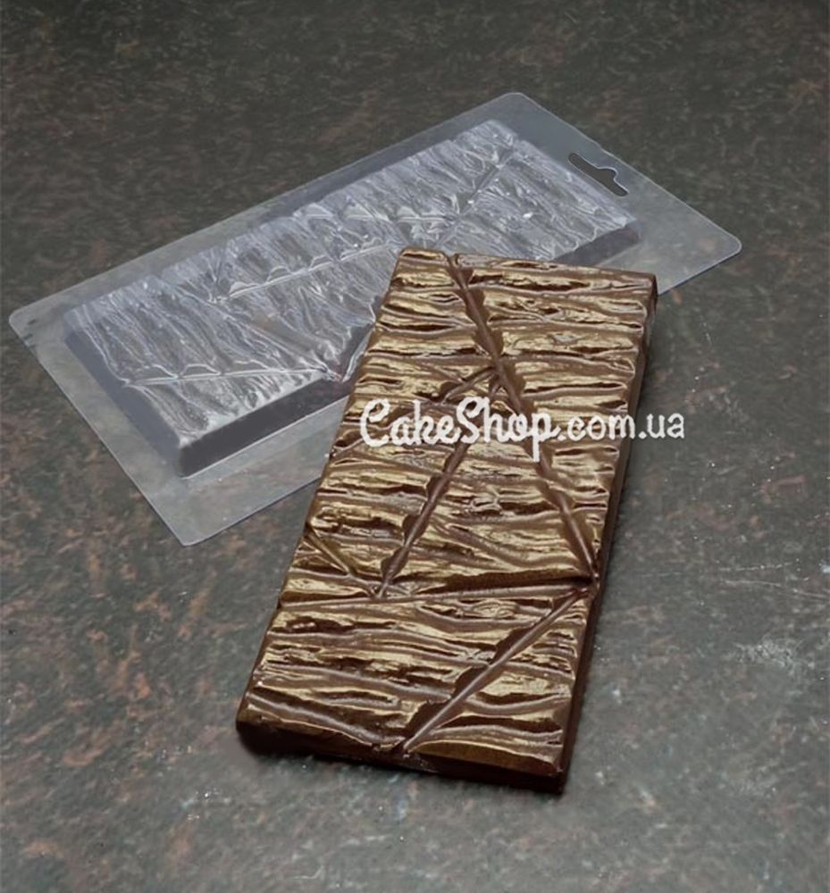 Пластикова форма для шоколаду плитка Дюна - фото