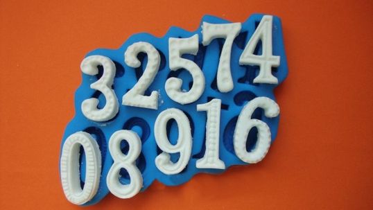 ⋗ Силиконовый молд Цифры 5 купить в Украине ➛ CakeShop.com.ua, фото