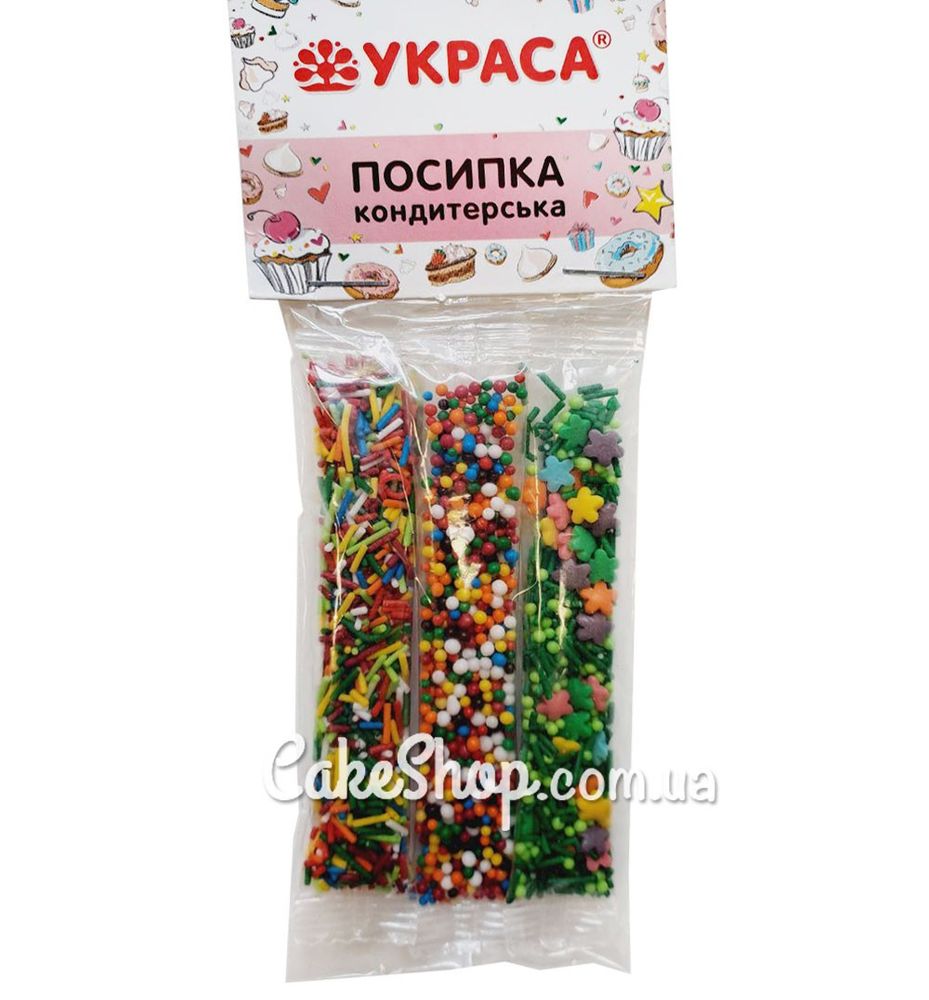 Посыпка сахарная Пасхальная в стиках #1, Украса 15 г - фото