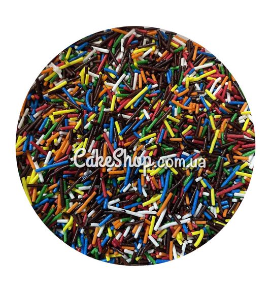⋗ Посыпка сахарная Вермишель смесь #12, 1 кг купить в Украине ➛ CakeShop.com.ua, фото
