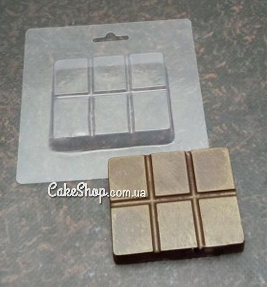 ⋗ Пластиковая форма для шоколада Мини-шоколадка 2 купить в Украине ➛ CakeShop.com.ua, фото