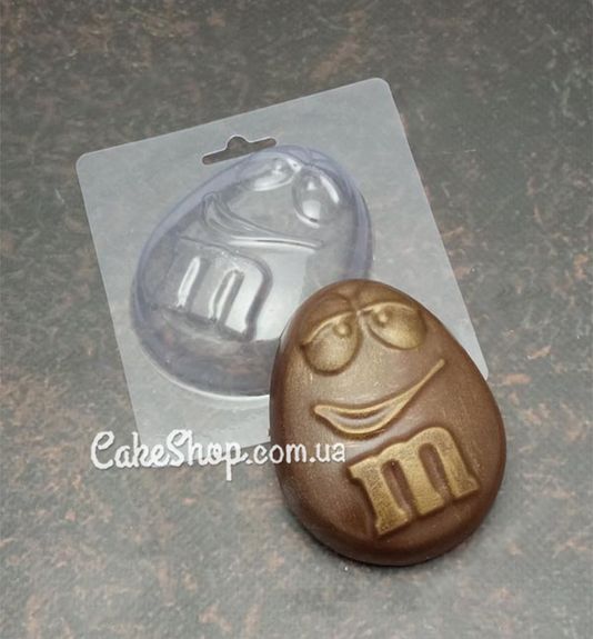 ⋗ Пластикова форма для шоколаду M&M-сик купити в Україні ➛ CakeShop.com.ua, фото