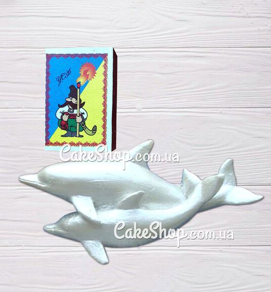 ⋗ Силиконовый молд Дельфины 2 купить в Украине ➛ CakeShop.com.ua, фото