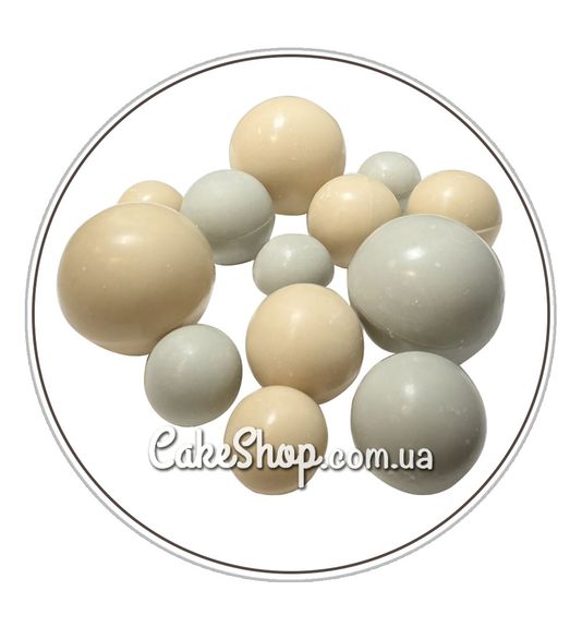 ⋗ Сфера шоколадная ДомК Серая-беж1 купить в Украине ➛ CakeShop.com.ua, фото