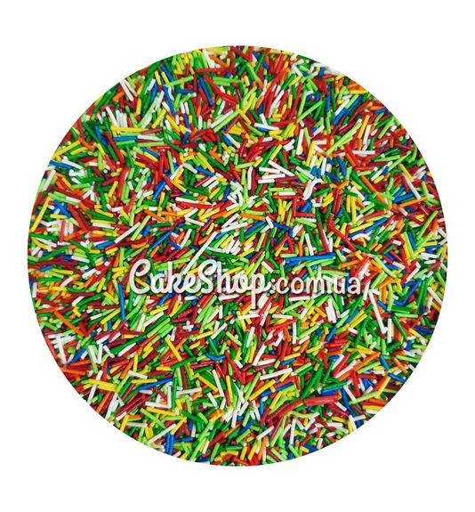 ⋗ Посипка цукрова Вермішель суміш #2, 50г купити в Україні ➛ CakeShop.com.ua, фото