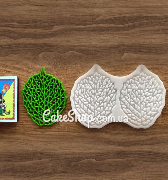 ⋗ Силіконовий молд Лист 1 купити в Україні ➛ CakeShop.com.ua, фото