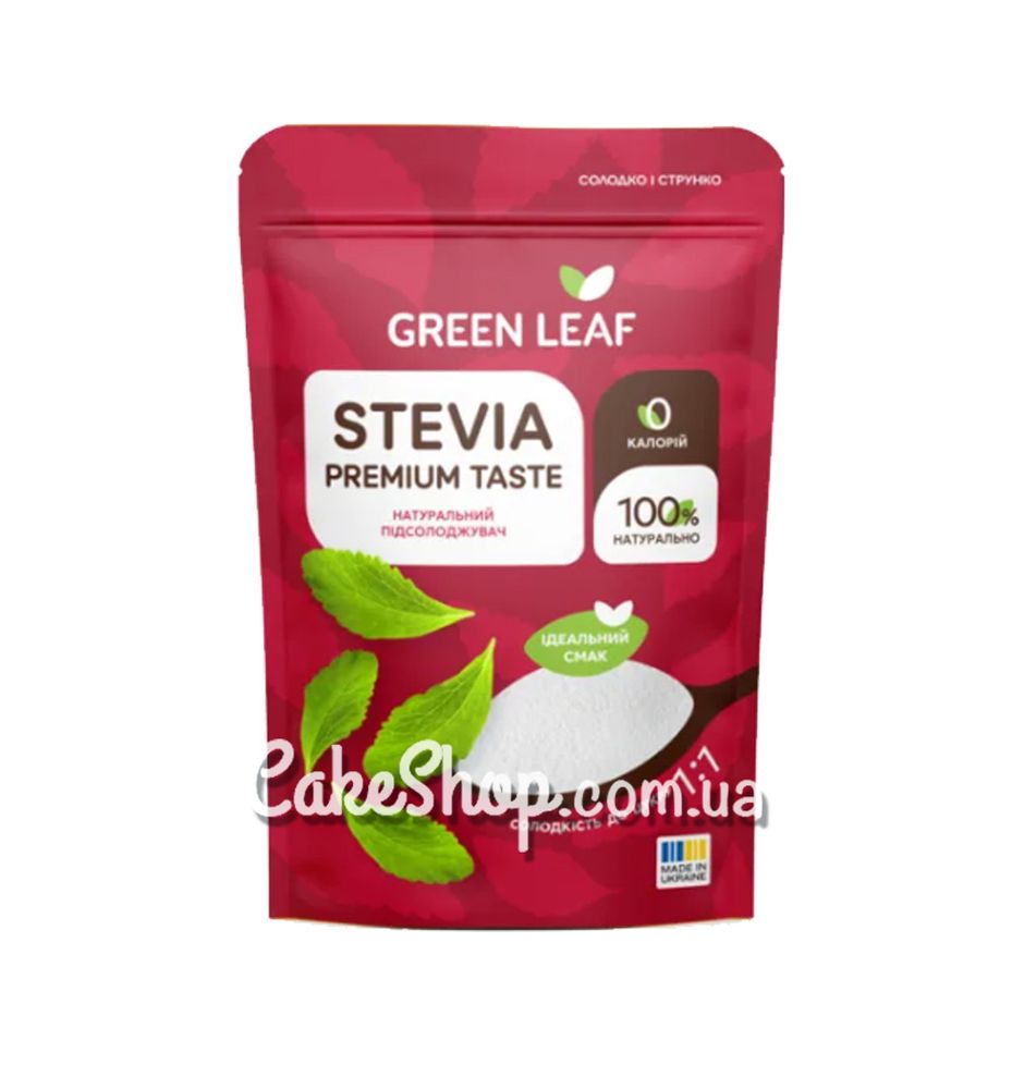 Солодка Стевія Premium Taste Green Leaf (1:1) 250 г - фото