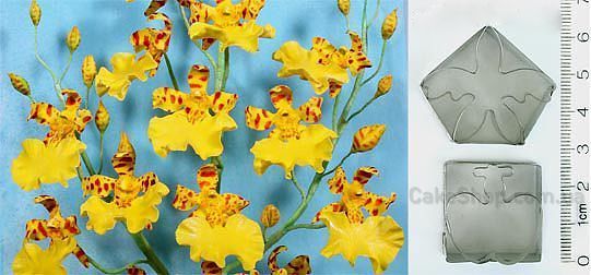⋗ Набор каттеров Орхидея Онцидиум купить в Украине ➛ CakeShop.com.ua, фото