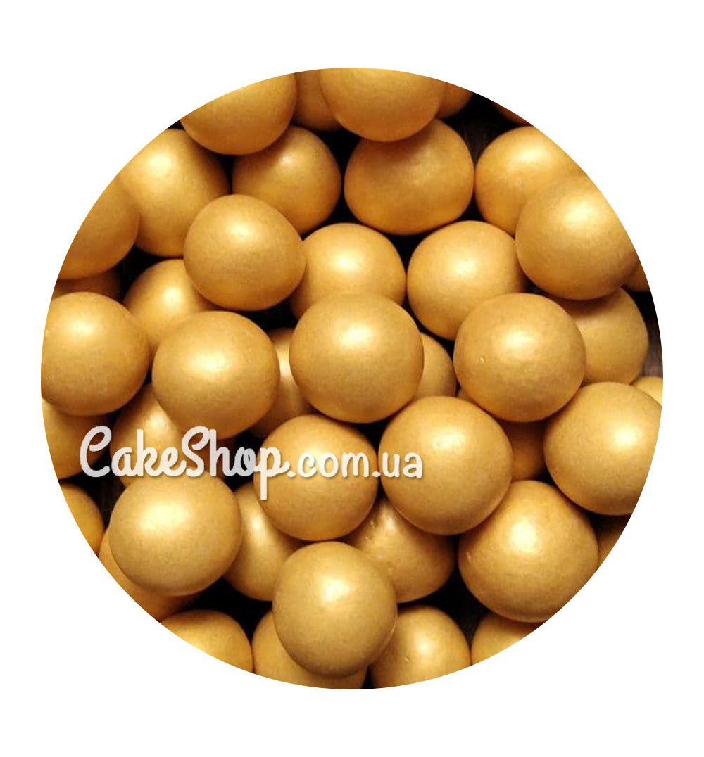 ⋗ Воздушные шарики в шоколаде Золото, 10мм купить в Украине ➛ CakeShop.com.ua, фото