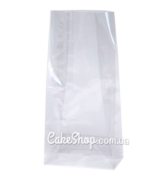 ⋗ Пакети прозорі поліпропіленові 24х36 см з дном, 10 шт. купити в Україні ➛ CakeShop.com.ua, фото